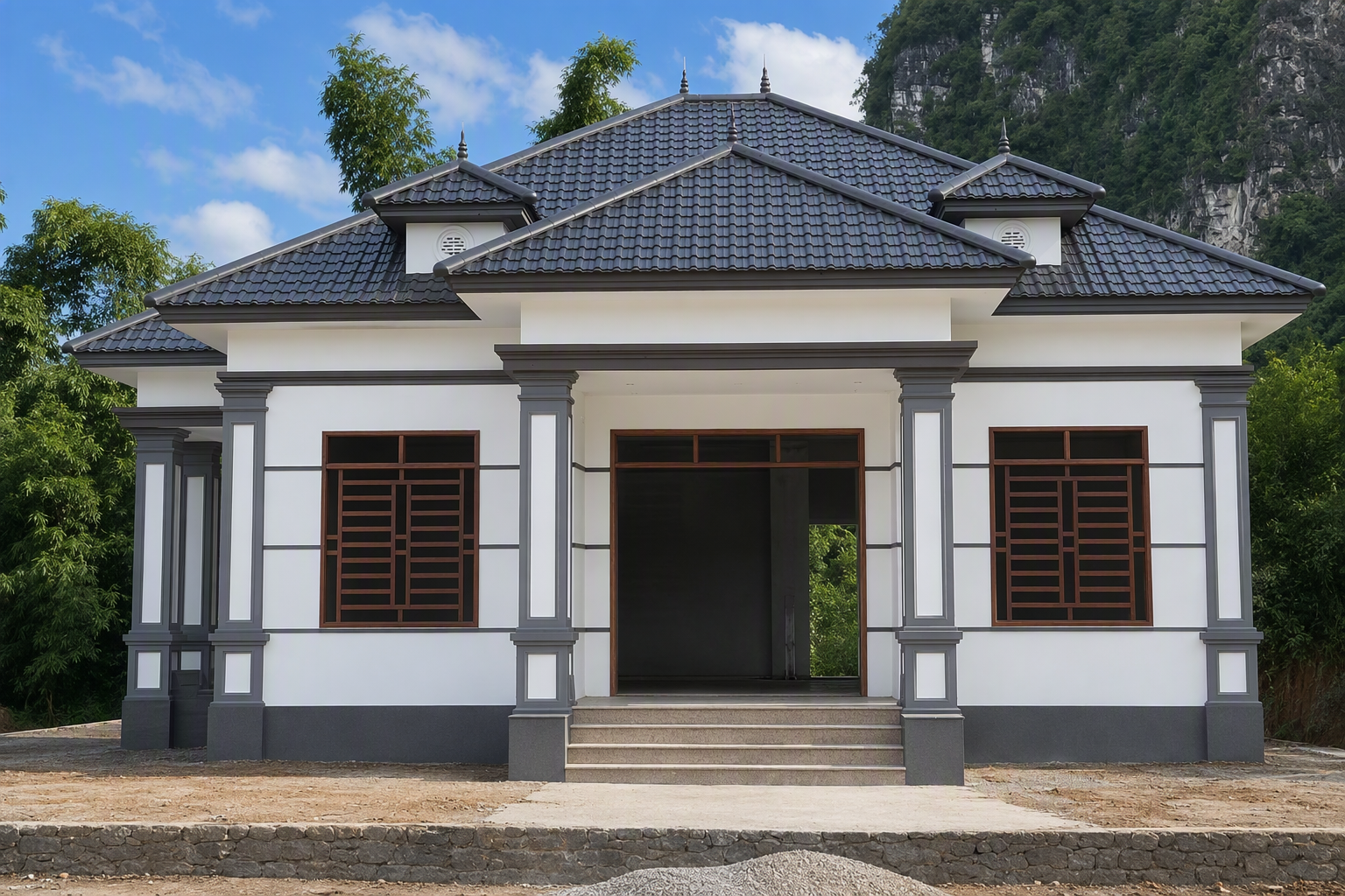 Phối màu hiện đại