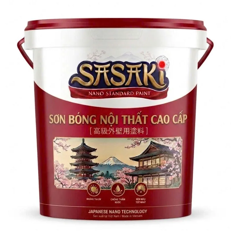 Sơn bóng nội thất cao cấp Sasaki