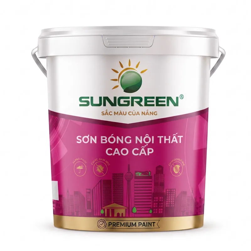 Sơn bóng nội thất cao cấp Sungreen