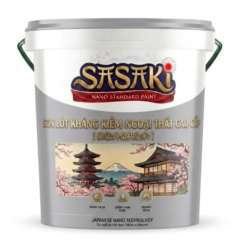 Sơn lót kháng kiềm ngoại thất siêu bền Sasaki