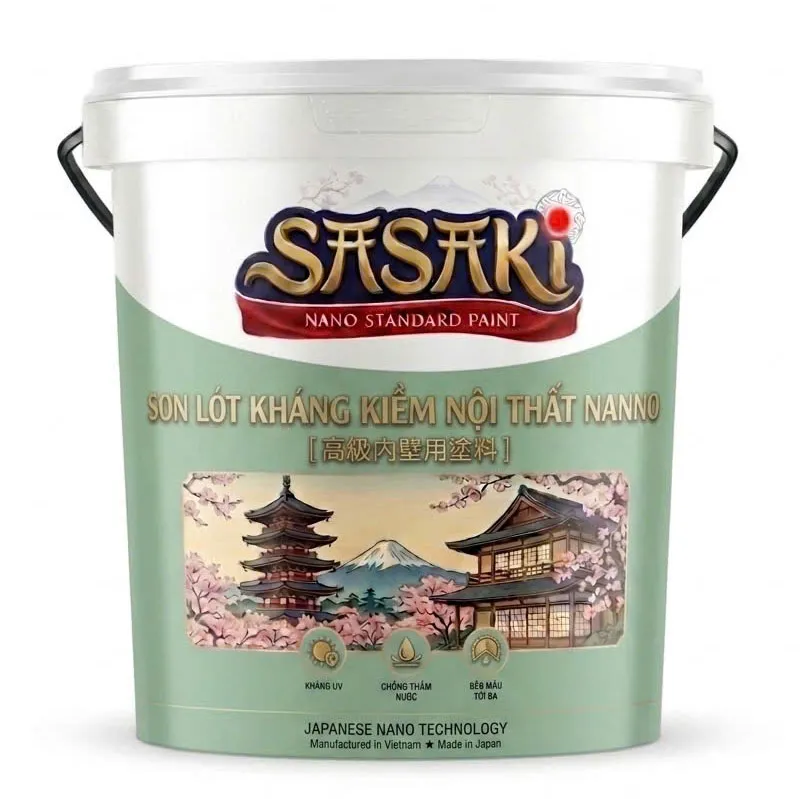 Sơn lót kháng kiềm nội thất cao cấp Sasaki