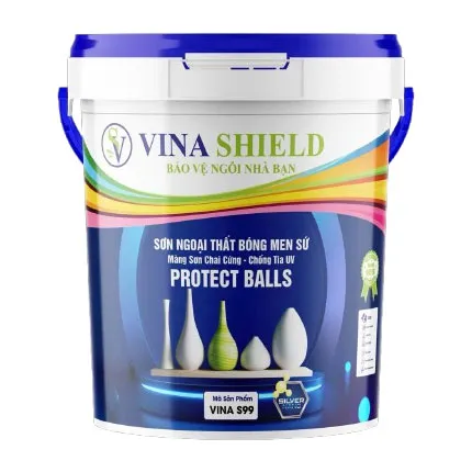 Sơn ngoại thất bóng men sứ Vinashield