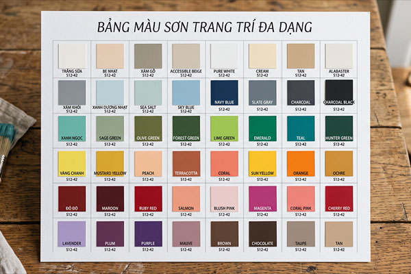 Bảng Màu Sơn