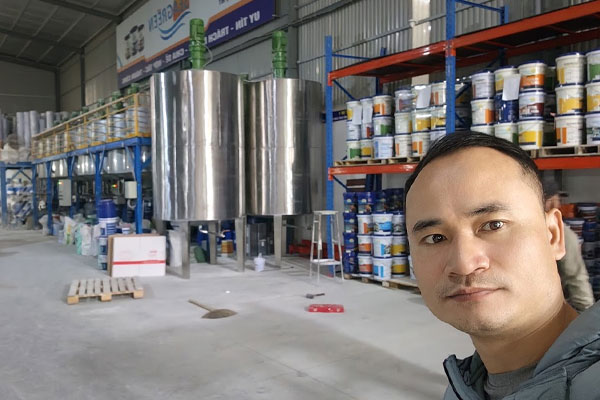 Báo giá dây chuyền sản xuất sơn nước