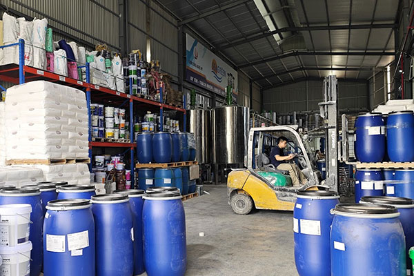 Nguyên liệu sản xuất và thành phần chính sản xuất nước sơn 