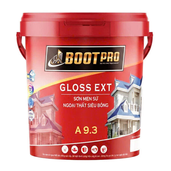 Sơn men sứ ngoại thất cao cấp Bootpro