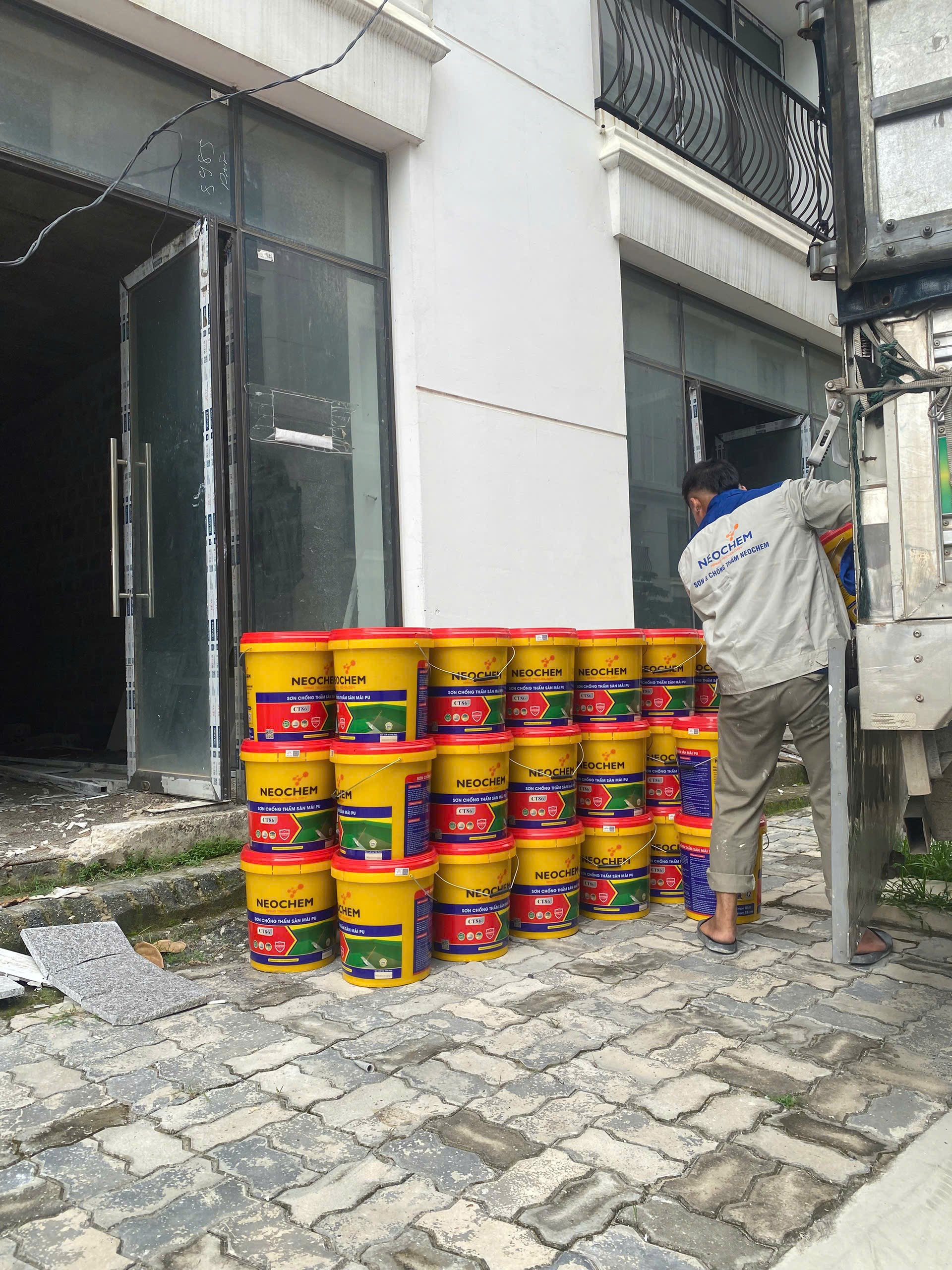 Khách hàngMai Huy Vũđánh giá về sản phẩmSơn chống thấm sàn mái