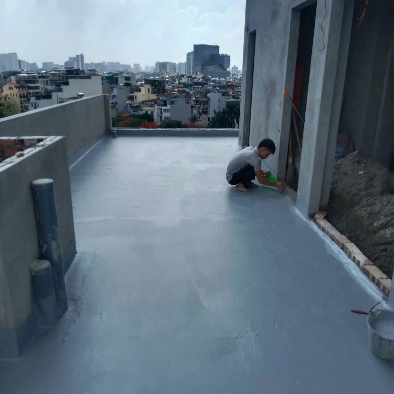 Khách hàngTrần Minh Hoàngđánh giá về sản phẩmSơn chống thấm sàn mái
